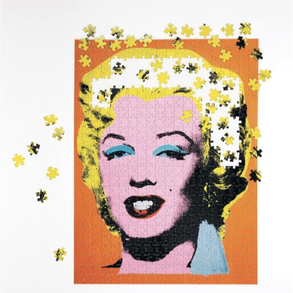Andy Warhol Marilyn Monroe 2 In 1 PUZZLE NEW